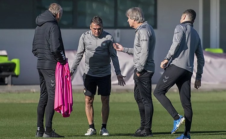 Pellegrini espera un Betis «con personalidad» ante el Barcelona Pellegrini espera un Betis «con personalidad» ante el Barcelona