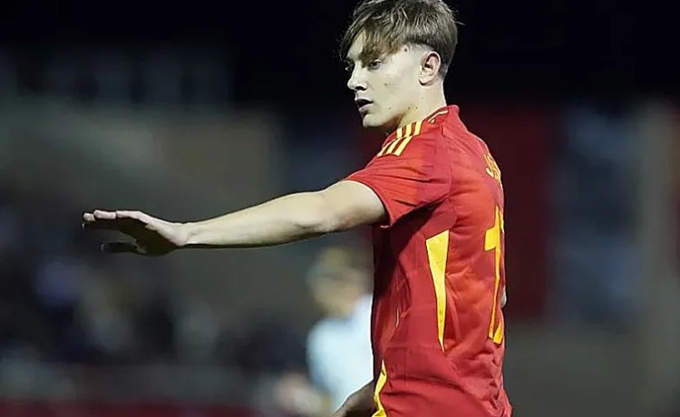 Jesús Rodríguez, de cero a ’17’ en la sub 21, ya multiplica por diez su valor Jesús Rodríguez, de cero a ’17’ en la sub 21, ya multiplica por diez su valor