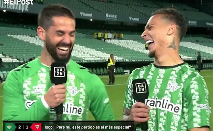 Isco y el futuro de Antony en el Betis: «Tenemos que hacer un crowdfunding para que se quede al menos un año más» Isco y el futuro de Antony en el Betis: «Tenemos que hacer un crowdfunding para que se quede al menos un año más»