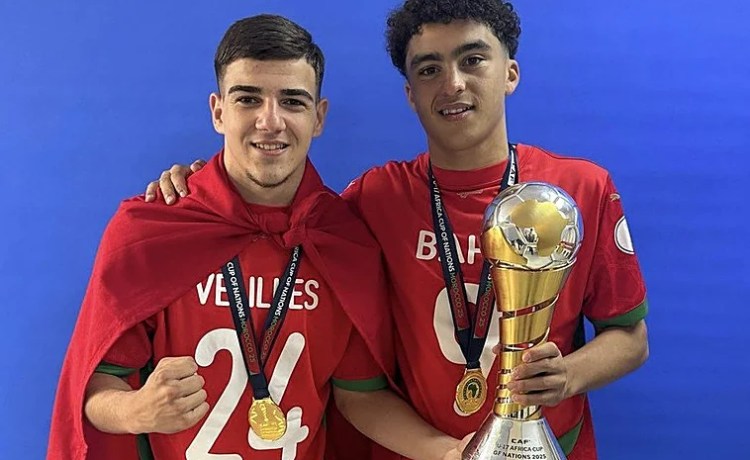 Velilles y Baha, canteranos béticos, campeones de África sub 17 con Marruecos Velilles y Baha, canteranos béticos, campeones de África sub 17 con Marruecos