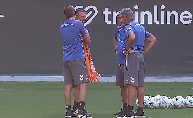 Pellegrini, tranquilo con La Cartuja: «Es un estadio de mucha categoría» Pellegrini, tranquilo con La Cartuja: «Es un estadio de mucha categoría»
