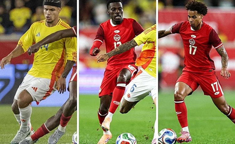 Cucho, Buchanan y Oluwaseyi, del Colombia-Canadá al Villarreal-Betis Cucho, Buchanan y Oluwaseyi, del Colombia-Canadá al Villarreal-Betis