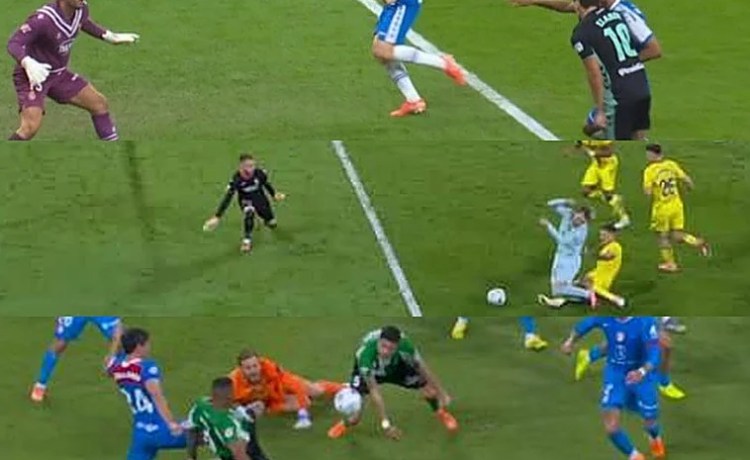El Betis reclama tres penaltis en las tres últimas jornadas El Betis reclama tres penaltis en las tres últimas jornadas