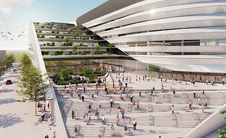 La finalización del nuevo Villamarín está prevista para el 2 de mayo de 2028 y tendrá un coste de 262 millones La finalización del nuevo Villamarín está prevista para el 2 de mayo de 2028 y tendrá un coste de 262 millones