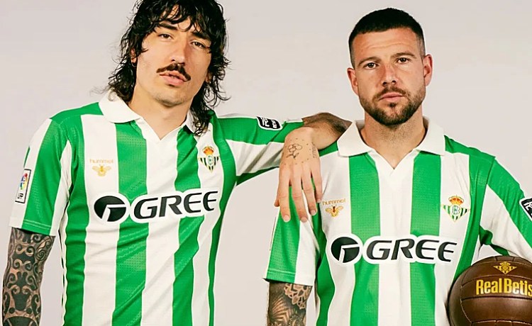 Así es la camiseta que el Betis lucirá en la ‘jornada retro’ de LaLiga ante el Osasuna Así es la camiseta que el Betis lucirá en la ‘jornada retro’ de LaLiga ante el Osasuna