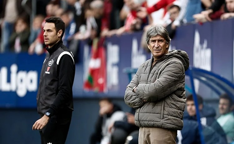 Osasuna, el equipo al que más le ha ganado Pellegrini como entrenador del Betis Osasuna, el equipo al que más le ha ganado Pellegrini como entrenador del Betis