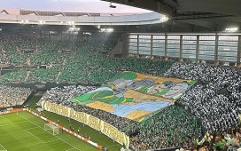 «Vuestra gloria será eterna», el tifo del Betis para el partido ante el Braga «Vuestra gloria será eterna», el tifo del Betis para el partido ante el Braga