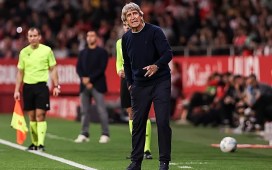 Pellegrini: «Cuando uno queda eliminado de Europa, hay que mirar a LaLiga» Pellegrini: «Cuando uno queda eliminado de Europa, hay que mirar a LaLiga»
