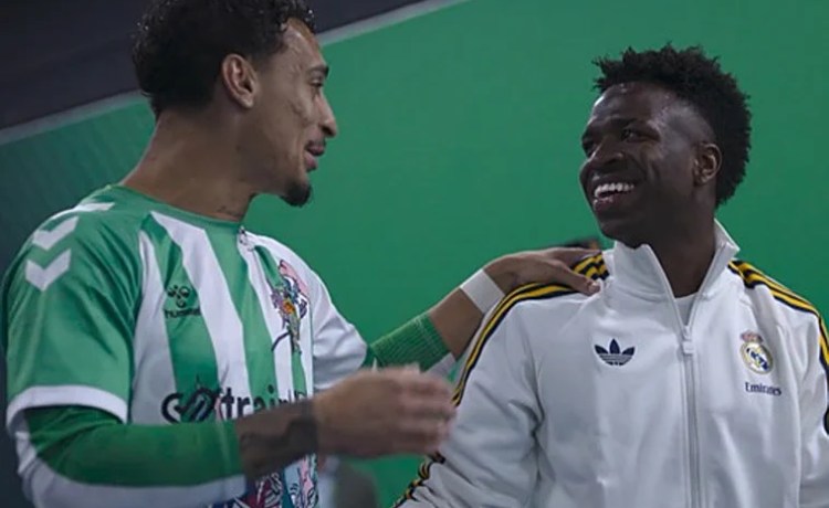 El momentazo de Antony y su hijo con Vinicius, Mbappé y Bellingham: «No te pareces a tu padre, tú eres más guapo» El momentazo de Antony y su hijo con Vinicius, Mbappé y Bellingham: «No te pareces a tu padre, tú eres más guapo»