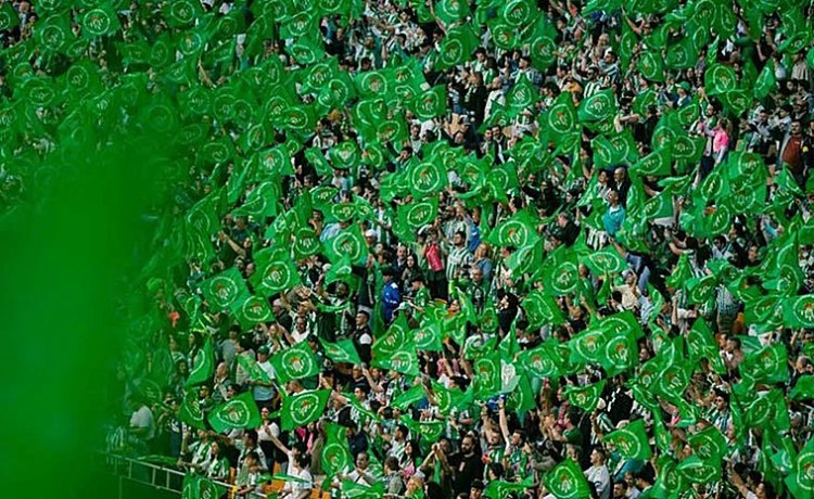 Llamamiento del Betis para que toda la afición vaya de verdiblanco a la Cartuja contra el Elche Llamamiento del Betis para que toda la afición vaya de verdiblanco a la Cartuja contra el Elche
