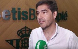 La felicidad de Ángel Haro y López Catalán tras la clasificación del Betis para la Champions: «Era un sueño que teníamos» La felicidad de Ángel Haro y López Catalán tras la clasificación del Betis para la Champions: «Era un sueño que teníamos»