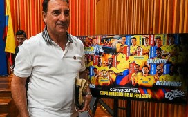 Néstor Lorenzo, seleccionador de Colombia, defiende su apuesta por Cucho Hernández: «Me interesa mucho la actualidad» Néstor Lorenzo, seleccionador de Colombia, defiende su apuesta por Cucho Hernández: «Me interesa mucho la actualidad»