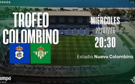 Ya es oficial: el Betis jugará ante el Recreativo de Huelva la LVII edición del Trofeo Colombino Ya es oficial: el Betis jugará ante el Recreativo de Huelva la LVII edición del Trofeo Colombino