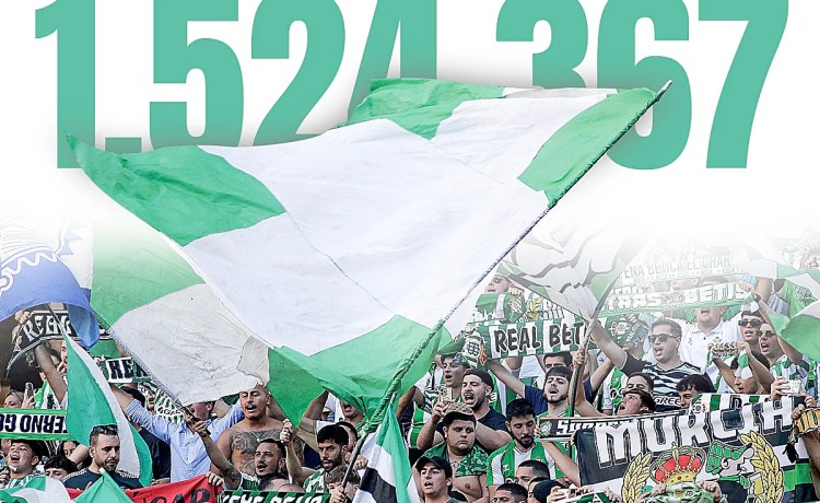 El Betis y la temporada del millón y medio de espectadores El Betis y la temporada del millón y medio de espectadores