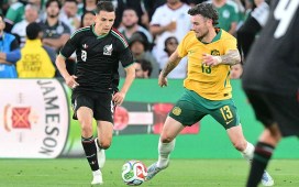 Fidalgo fue titular y jugó una hora en el triunfo de México sobre Australia Fidalgo fue titular y jugó una hora en el triunfo de México sobre Australia