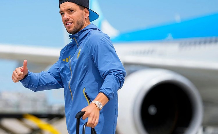 Lo Celso ya prepara el Mundial en la sede de Argentina en Estados Unidos Lo Celso ya prepara el Mundial en la sede de Argentina en Estados Unidos
