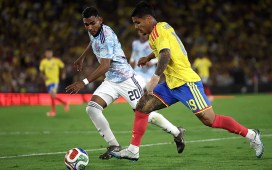 Cucho Hernández fue titular en su regreso a la selección de Colombia Cucho Hernández fue titular en su regreso a la selección de Colombia