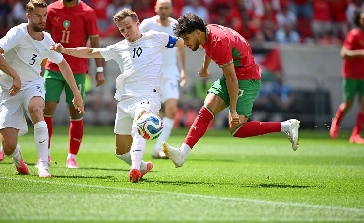 Abde se luce y luego cae lesionado en el último amistoso de Marruecos antes del Mundial Abde se luce y luego cae lesionado en el último amistoso de Marruecos antes del Mundial