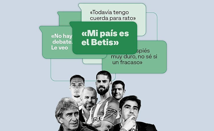 Las frases de la temporada en el Betis: de las dudas con Pellegrini al duro año sin Isco sobre el verde Las frases de la temporada en el Betis: de las dudas con Pellegrini al duro año sin Isco sobre el verde