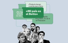 Las frases de la temporada en el Betis: de las dudas con Pellegrini al duro año sin Isco sobre el verde Las frases de la temporada en el Betis: de las dudas con Pellegrini al duro año sin Isco sobre el verde