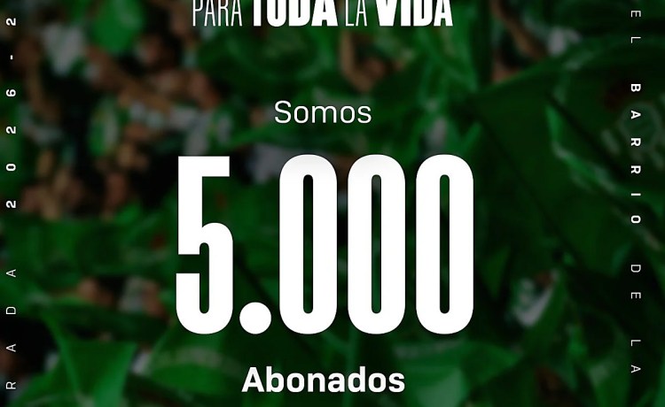 El Betis alcanza los 5.000 abonados en sólo dos días de campaña de renovaciones El Betis alcanza los 5.000 abonados en sólo dos días de campaña de renovaciones