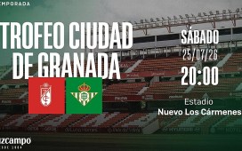 El Betis jugará un amistoso con el Granada el 25 de julio El Betis jugará un amistoso con el Granada el 25 de julio