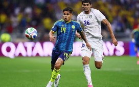 Cucho Hernández jugó el tramo final, luchó como nadie y dio una asistencia de gol en el Colombia – Uzbekistán del Mundial Cucho Hernández jugó el tramo final, luchó como nadie y dio una asistencia de gol en el Colombia – Uzbekistán del Mundial