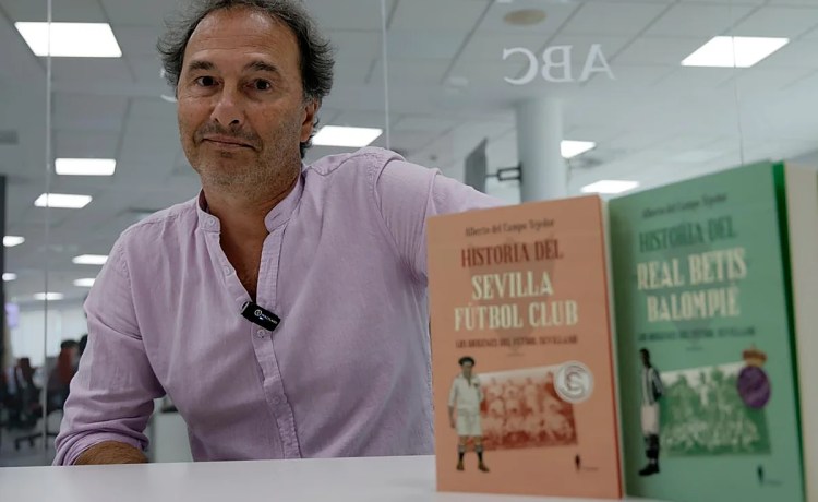 Alberto del Campo «El triunfo atrae pero el Betis, desde sus inicios, ha sabido capitalizar la derrota con romanticismo» Alberto del Campo «El triunfo atrae pero el Betis, desde sus inicios, ha sabido capitalizar la derrota con romanticismo»