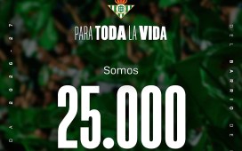 La campaña de abonos del Betis marcha a todo tren, con la Champions como gran reclamo La campaña de abonos del Betis marcha a todo tren, con la Champions como gran reclamo