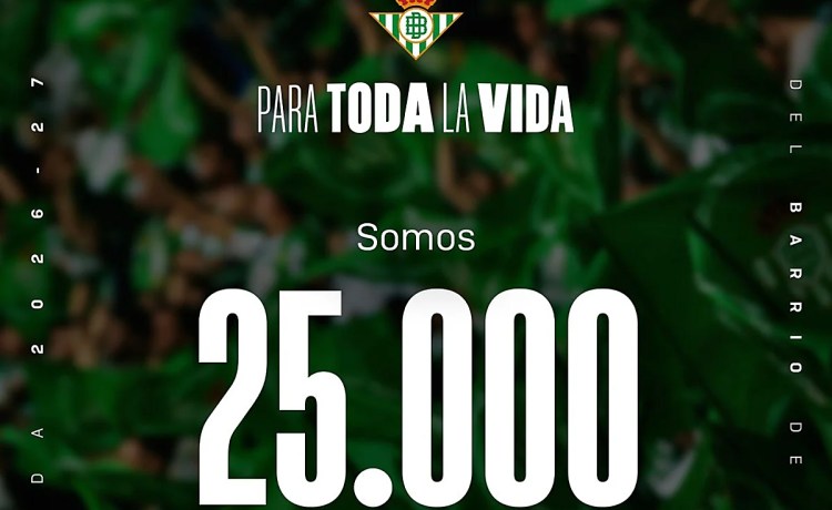 La campaña de abonos del Betis marcha a todo tren, con la Champions como gran reclamo La campaña de abonos del Betis marcha a todo tren, con la Champions como gran reclamo