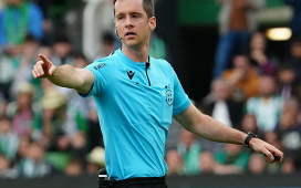 Iosu Galech, el árbitro que denunció amenazas de Fajardo, desciende a Segunda división Iosu Galech, el árbitro que denunció amenazas de Fajardo, desciende a Segunda división