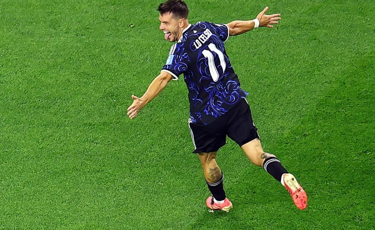 Lo Celso se convierte en el cuarto jugador del Betis en anotar en un Mundial Lo Celso se convierte en el cuarto jugador del Betis en anotar en un Mundial