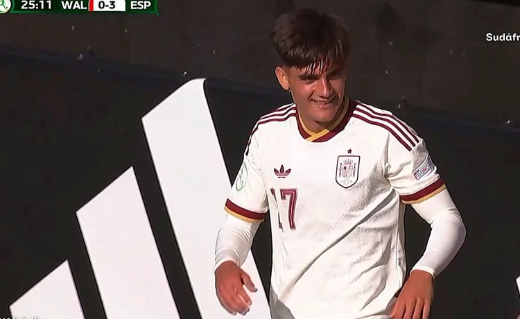 Morante se estrena en el Europeo sub 19 con titularidad y un doblete en la goleada de España ante Gales Morante se estrena en el Europeo sub 19 con titularidad y un doblete en la goleada de España ante Gales