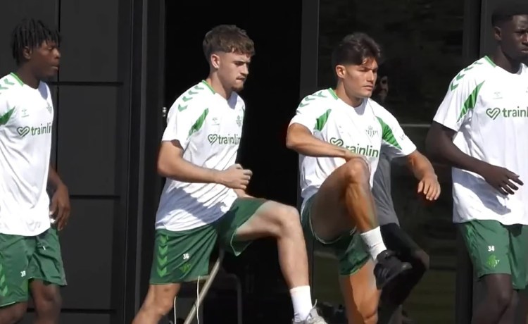 Fran García ya se entrena con el Betis en Alemania Fran García ya se entrena con el Betis en Alemania