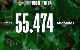 El Betis cierra el periodo de renovaciones con 55.474 abonados El Betis cierra el periodo de renovaciones con 55.474 abonados