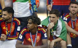 Gavi no se olvida del Betis en el camino trazado hasta ser campeón del Mundial Gavi no se olvida del Betis en el camino trazado hasta ser campeón del Mundial