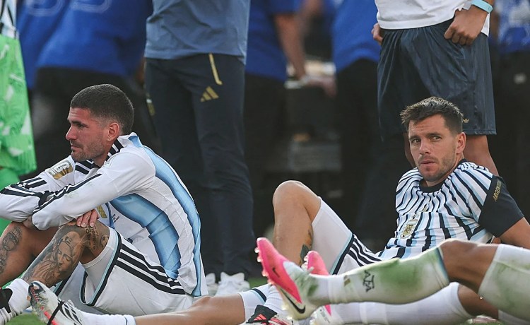 Lo Celso se pronuncia tras perder la final del Mundial: «Duele, y mucho» Lo Celso se pronuncia tras perder la final del Mundial: «Duele, y mucho»