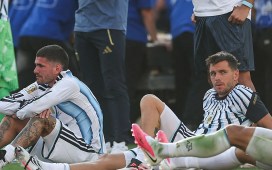Lo Celso se pronuncia tras perder la final del Mundial: «Duele, y mucho» Lo Celso se pronuncia tras perder la final del Mundial: «Duele, y mucho»