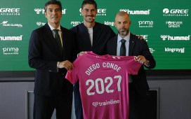 Diego Conde: «Desde el primer momento conoces la magnitud del Betis» Diego Conde: «Desde el primer momento conoces la magnitud del Betis»
