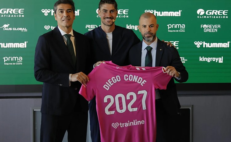 Diego Conde: «Desde el primer momento conoces la magnitud del Betis» Diego Conde: «Desde el primer momento conoces la magnitud del Betis»