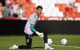 Diego Conde tuvo que ser sustituido tras un choque con Diego Llorente Diego Conde tuvo que ser sustituido tras un choque con Diego Llorente