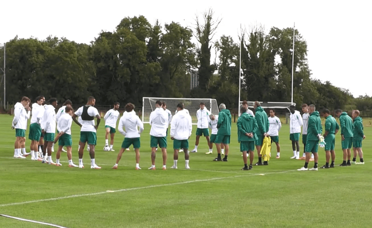 El Betis se ejercita en suelo irlandés con Isco, Antony y Cucho El Betis se ejercita en suelo irlandés con Isco, Antony y Cucho