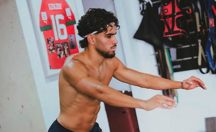 Abde presume de físico para llegar a tiempo al estreno del Real Betis Abde presume de físico para llegar a tiempo al estreno del Real Betis