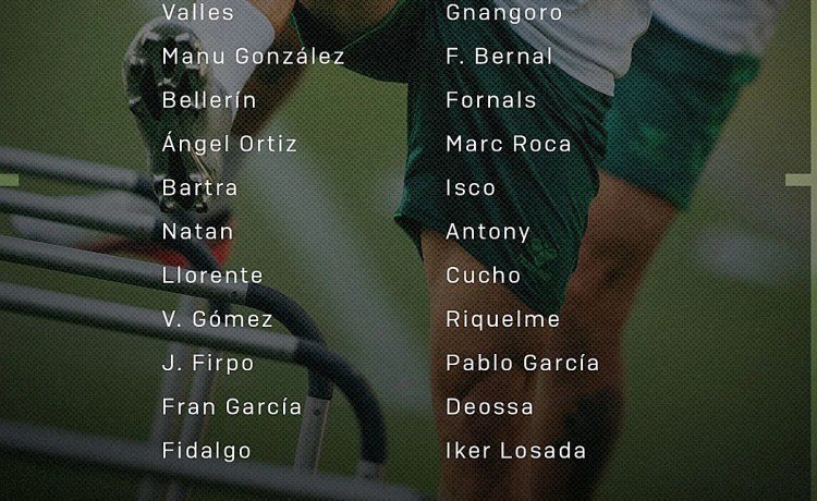 Lista de 22 jugadores sin Abde ni Lo Celso para el último amistoso ante el Inter Lista de 22 jugadores sin Abde ni Lo Celso para el último amistoso ante el Inter