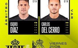Díaz de Mera, árbitro del Real Betis – Real Sociedad Díaz de Mera, árbitro del Real Betis – Real Sociedad