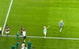 El agradecimiento de Pablo García desde el césped que suena a despedida del Betis El agradecimiento de Pablo García desde el césped que suena a despedida del Betis