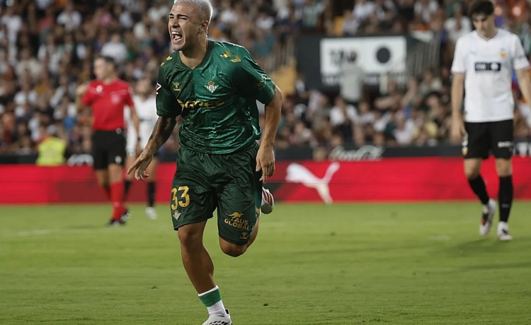 Valencia – Betis, las notas de los jugadores: Pablo García por fin luce su zurda de gol con el Betis Valencia – Betis, las notas de los jugadores: Pablo García por fin luce su zurda de gol con el Betis