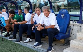 Pellegrini, tras la derrota con el Levante: «Fuimos un desastre defendiendo» Pellegrini, tras la derrota con el Levante: «Fuimos un desastre defendiendo»