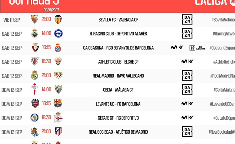 El Villarreal – Betis se jugará el lunes 14 de septiembre El Villarreal – Betis se jugará el lunes 14 de septiembre