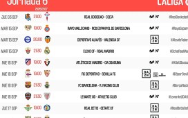 LaLiga anuncia los horarios del Betis – Getafe y Deportivo – Betis LaLiga anuncia los horarios del Betis – Getafe y Deportivo – Betis
